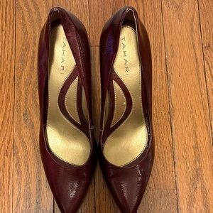 Tahari Deep Red Women's Heels